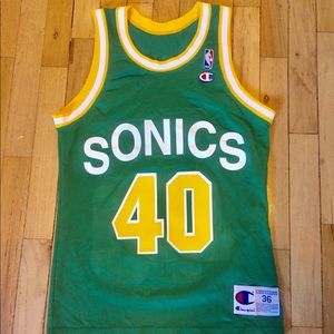 ❌SOLD❌Champion Shawn Kemp Sonics Jersey